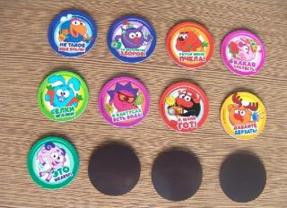 Colorful Paper Fridge Magnet for Children